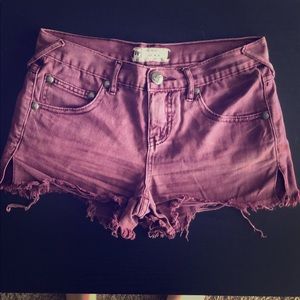 Free People Purple Shorts (24)